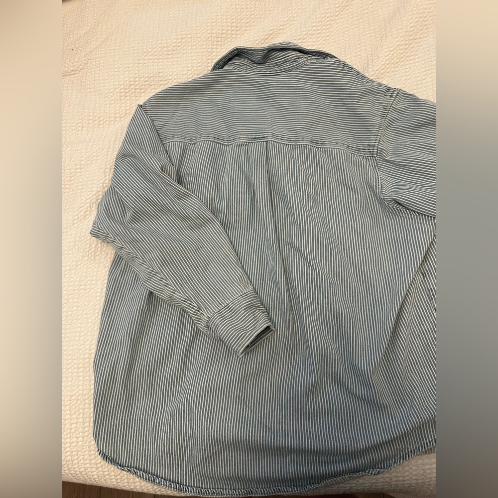 Denim button down - image 5